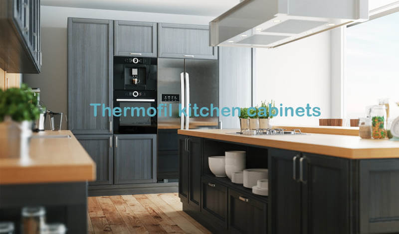 Thermofil kitchen cabinets