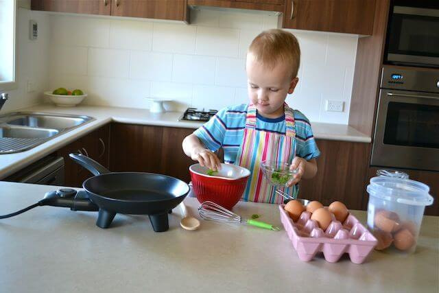 Baby cooking