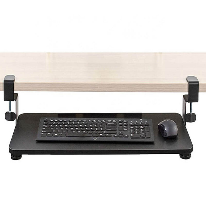 Keyboard tray for chair